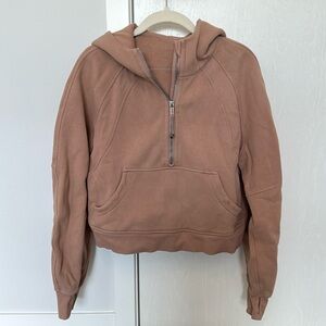 Scuba Oversized Half-Zip Hoodie
